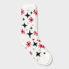 Wrap your feet in warmth and comfort with the Women's Stars Cozy Crew Socks - Auden™ 4-10. These soft, snug socks feature a playful star pattern that adds a fun touch to your loungewear. Perfect for chilly days or relaxing at home, they’re made to keep your feet warm all day long. With a comfy fit and a bit of flair, these socks are a cozy essential for your wardrobe. Auden™: Fit for you in every way. Fox Socks, Target Christmas, Fluffy Socks, Calendar Ideas, Girly Accessories, Star Pattern, Floral Stripe, Navy Pink, Socks And Hosiery