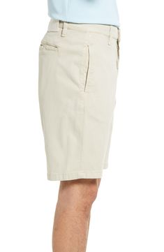 Classic and versatile, these Bermuda-length shorts made with lyocell and cotton sport a bit of stretch and a distinctively comfortable Soft Touch finish. 9" inseam; 11 1/2" front rise   64% Tencel® lyocell, 32% cotton, 4% elastane   Tencel lyocell is a sustainably produced fiber made with closed-loop processing   Machine wash, dry flat   Made in Turkey Relaxed Fit Bermuda Shorts With 5-inch Inseam, Classic Knee-length Cotton Bermuda Shorts, Classic Knee-length Cotton Bottoms, Stretch Cotton Shorts With 5-inch Inseam, Classic Knee-length Shorts With Relaxed Fit, Cotton Shorts With 5-inch Inseam In Relaxed Fit, Spring Bermuda Shorts With 5-inch Inseam And Relaxed Fit, Stretch Cotton Bermuda Shorts, Cotton Stretch Shorts With 5-inch Inseam