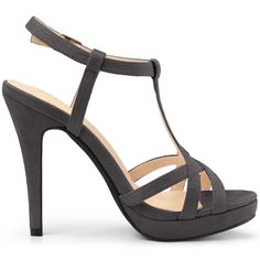 The t-strap slingback-heel sandals stand on a platform that takes you walking a long day comfortably, and elongate your frame with the stiletto high heel. It is great for going out, work, dates, parties, daily life, and many other occasions. Please allow a 1-2cm difference due to different manual measurements. Please note that color may vary slightly depending on the monitor settings. Spring Platform T-strap Heels, Spring T-strap Platform Heels, Evening T-strap Heels With Strap, T-strap Heels With Strap For Evening, Evening T-strap Heels, Evening T-strap Platform Sandals, Evening T-strap Platform Heels, Platform T-strap Heels For Evening, Spring Platform T-strap Sandals