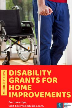 Find out about the different federal, state level and private disability grants that are available for home renovations and repairs for households with disabilities. #disabilitygrants #seniorliving #homeimprovements #disability #BestMobilityAids Home Modifications For Disabled, Floor Plans With Pool, Adaptive Devices, Caregiver Resources, Adaptive Equipment, Senior Discounts, Developmental Disabilities, Aging In Place