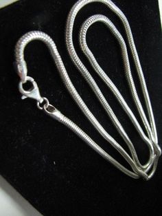 Here is a beautiful shiny real 925 Sterling Silver 5 mm thick heavy Snake necklace with lobster clasp clasp. Can be ordered oxidized. Length: 32 inch Thickness: 5mm weight: 55 grams Other lengths are also available. Please contact for details. Long Snake, 20 Inch Necklace, Red String Bracelet, Snake Chain Necklace, Toggle Necklace, Snake Necklace, Gold Choker Necklace, Gold Chain Necklace, Snake Chain