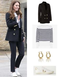 Blazer Kate Middleton, Winter Outfits Kate Middleton, Kate Middleton Professional Outfit, Kate Middleton Outfits Formal, Kate Middleton Style Formal, Kate Middleton Winter Outfits, Kate Middleton Winter Style, Middleton Style Casual, Kate Middleton 2023