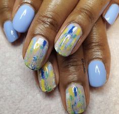 Poppin Nails, Nail Glam, Gel Overlay, Gel Nails At Home, Nail Art Designs Summer