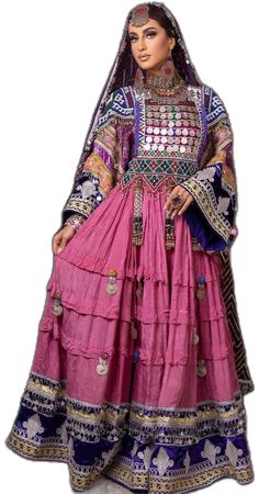 Traditional Pink Dresses With Traditional Patterns, Traditional Pink Festival Dress, Pink Dresses With Resham Embroidery For Traditional Ceremonies, Pink Dresses For Festivals, Pink Dresses For Festivals And Traditional Ceremonies, Traditional Pink Dress For Festivals, Pink Embroidered Dress For Traditional Ceremonies, Pink Anarkali Dress For Traditional Ceremonies, Mirror Work Dress For Traditional Ceremonies