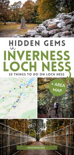 the cover of hidden gems in innerness, including an image of a path and trees