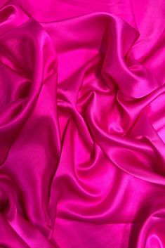 Indulge in the luxurious allure of Super Pink/Fuschia Satin Crepe fabric, where timeless elegance meets modern versatility. Crafted with meticulous care, this exquisite fabric boasts the best of both worlds - the lustrous sheen of satin and the subtle texture of crepe. Its smooth, drapable surface whispers of sophistication, making it ideal for evening wear, skirts, blouses, pants, shirts, jackets and elegant accessories. Elevate your creations with the fluidity and grace that Super Pink/Fuschia Satin Crepe offers, whether you're designing for a special occasion or aiming to add a touch of opulence to your everyday wear. Elevate your style with the sensuous charm of Silk Satin Crepe. Our unique and distinctive fabric is available in a wide selection of colors. The fabric is sold by the Yar Birthday Nails Inspo, Bi Aesthetic, Fuschia Pink Color, Hot Pink Aesthetic, My Colour Palette, Neutral Skin, Style Palette, Valentine Fashion, Pink Glitter Wallpaper