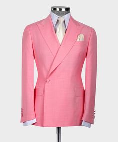 Summer Suits Men, Girls Dress Shop, Modern Suits, Suits Prom, Classy Suits, Dress Suits For Men, Pink Men, Blazer Set, Men’s Suits