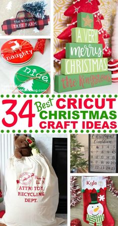 the best cricut christmas craft ideas