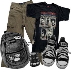 90d Grunge Fashion, Apocalypse Core Outfit, Emo Grunge Outfits, Streets Night, Y2k Emo Aesthetic, Black Lights, Night Street