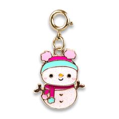 Shop Gold Swivel Snowman Charm | CHARM IT! Teacher Holiday Gifts, Charm It, Christmas Tree Charm, Holiday Toys, Gold Charms, Boys Christmas, Cute Charms, Christmas Jewelry, Let It Snow