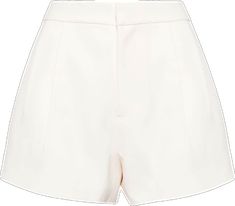 White Workwear Shorts With Belt Loops, Elegant High-waisted Shorts With Belt Loops, Chic Structured Summer Bottoms, Chic White Structured Bottoms, Chic Structured White Bottoms, Yoko London, Wedding Guest Looks, City Dress, Tailored Shorts