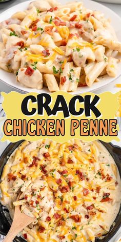 Crack Chicken Penne Chicken Penne Recipes, Chicken Penne Pasta, Zesty Ranch, Penne Recipes, Penne Pasta Recipes, Chicken Penne, Easy Pasta Dinner, Pasta Dinners, Pasta Dinner Recipes