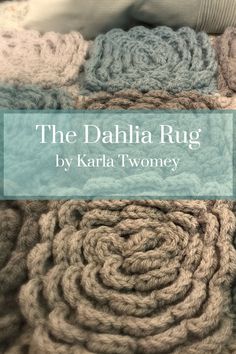 the dahla rug by karala twonney is featured in this book