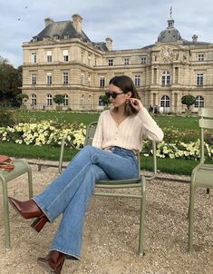 Ankle Boots With Jeans, Elegante Casual, Paris Outfits, Looks Chic, 가을 패션, Mode Inspiration, Looks Vintage, Fall Winter Outfits, Outfits Casuales