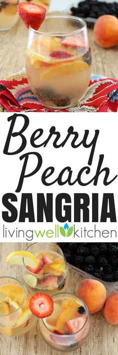 berry peach sanggraa is an easy and delicious dessert