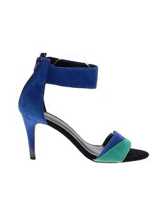 Aldo Heels Size: 8 1/2 Shoes - used. 100% Leather, Color Block | Aldo Heels: Blue Color Block Shoes - Size 8 1/2 Color Block Shoes, Aldo Heels, Block Shoes, Blue Heels, Shoes Women Heels, Color Block, Shoes Heels, Women Handbags, Blue Color