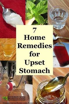 Home remedies for upset stomach and indigestion that may help soothe your aching belly, plus recommendations to prevent stomach upset. Autogenic Training, Remedies For Nausea, Cold Sores Remedies, Natural Cough Remedies, Holistic Remedies, Stomach Ache