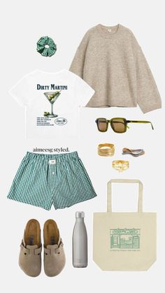 Spring Amusement Park Outfit, California Casual Outfits, Leslie Aesthetic, Maine Outfits, Loungewear Ideas, 60 Degree Weather Outfit, Bold Shoes, California Outfits, Honeymoon Outfits