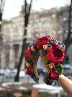 Colorful flower crown Pink deep purple Romantic wedding Flower | Etsy Colorful Flower Crown, Boho Wedding Headband, Flower Crown Pink, Ukrainian Wedding, Bridal Floral Crown, Crown Pink, Romantic Wedding Flowers, Flower Headdress, Wedding Hair Headband