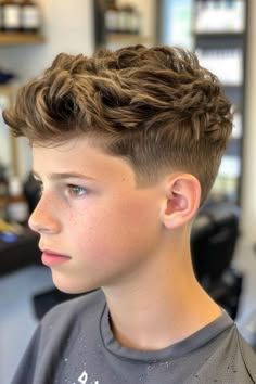 Boys Long On Top Short On Sides Haircut, Boys Quiff Haircut, Trending Hair Cuts For Boys 2024, Hảir Cut For Teen Boys, Low Taper Men’s Hair, Boys Trending Haircuts 2024, Good Boy Haircuts, Low Taper Fade Boys Haircut, Tapered Fade Boys