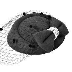 PRICES MAY VARY. Material - This 100% handmade women fascinator hat is made of polyester, mesh.Clip closure.Hand Wash Only. Size: This tiny fascinator is cute and elegant enough to make your hair beautiful. One size fits all occasions. Features - This Stylish and Kentucky derby hat is made up of high quality material which is comfortable and easy pulling-on. It adds glamour and fancy charming. Occasions - This fascinator hat for women pillbox hat with veil headband and a Forked Clip Tea Party He Pillbox Hat With Veil, Veil Headband, Butterfly Headband, Hat With Veil, Mesh Headband, Veil Accessories, Horse Race, Cute Hat, Kentucky Derby Hat