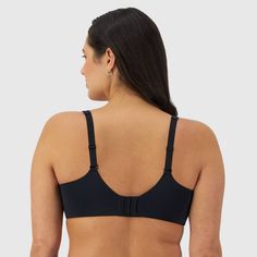 Bali Women’s Beauty by Bali Convertible Underwire T-Shirt Bra SMOOTH AND SUPPORTIVE Beauty by Bali’s underwire convertible t-shirt bra redefines underwire support by offering the perfect blend of comfort and style. The smooth design creates a sleek appearance under clothing. The must-have style is finished with stay-in-place straps that are adjustable and convertible. Beautiful lace detail is added for a touch of pretty. Supportive Black Nursing Bra With Removable Pads, Supportive Black Bra With Removable Pads, Supportive Fitted Black Nursing Bra, Supportive Black Fitted Nursing Bra, Supportive Black Nursing Bra, Black Fitted Nursing Bra With Removable Cups, Fitted Black Nursing Bra With Removable Cups, Black Full Coverage Bra With Removable Cups, Fitted Full Coverage Nursing Bra With Built-in Cups