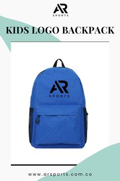 AR SPORTSWEAR KIDS LOGO BACKPACK Sports Backpack, Gym Bra, Kids School Backpack, Stylish Logo, Kids Backpack, Childrens Backpacks, Sports Gym, Backpack Sport, Sport Gym