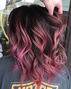 Pastel Pink Hair Color, Blond Ombre, Short Ombre Hair, Pastel Pink Hair, Multi Colored Hair, Hair Color Purple, Hair Color Pink, Trendy Hair Color, Short Hair Color