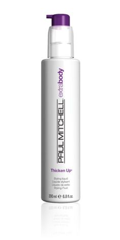 You Will Receive a New 6.8 oz. Bottle of Paul Mitchell Extra Body Thicken Up Styling Liquid. Lightweight fluid that boosts body for all hair types. Contains thickening conditioners & sunscreens, incredibly adds volume & protects hair from the damage of UV rays. Gives shine for damp hair or super shine with definition for dry hair. Leaves hair silky soft, bouncy, luscious & healthy. Package May Vary. All The Products we sell Are New & Authentic. Some Packaging May Vary  We Give a SHIPPING DISCOUN Hair Thickening Products, Hair Care Growth, Hair Thickening, Beauty Products Drugstore, Styling Cream, Paul Mitchell, Hair Studio, Volume Hair, Silky Hair