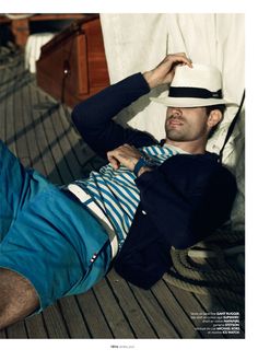 Justin Gaston #Style #menswear Nautical Fashion Men, Cannes Style, Justin Gaston, Dna Model, Mens Hats Fashion, Seaside Style, Sailor Style, Look Formal, Fashion Art Photography