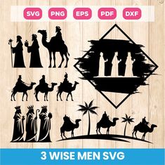 three wise men svg bundle