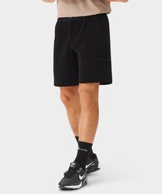 The subtle texture of the Ethan Shorts provides a comfortable wear and visual interest to the overall look. Designed for both competitive rounds as well as casual play. Rubberized branding on the inner waistband keeps your shirt neatly tucked in place for the entire round. The versatile shorts are bound to be a seasonal go-to. Sporty Relaxed Fit Bottoms With Belt Loops, Sporty Short Bottoms With Belt Loops, Classic Short Bottoms With Side Pockets, Sporty Bottoms With Belt Loops And Short Length, Classic Short Bottoms With Hip Pockets, Classic Shorts With Side Pockets, Classic Bottoms With Side Pockets In Short Length, Classic Bottoms With Elastic Waistband And Short Length, Classic Black Bottoms With Short Inseam