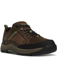 Inspired by the comfort and flexibility of your favorite hiking boot, the durable Riverside is made for long days on the job. A thick EVA midsole provides cushioning for all-day comfort, and an oil- and slip-resistant outsole provides stability and traction without added weight. When work takes you outside in all weather, a Danner Dry liner provides a 100% waterproof barrier. Durable leather and textile upper Rubber rand provides added durability and abrasion-resistance in high-wear areas Danner Hiking Boot, Tractor Supply, Work Shoes, Clothes Gift, Tractor, Hiking Boots, Shoe Boots, Hiking, Boots