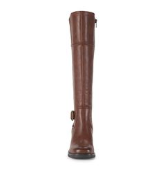 It’s no wonder that we have a long list of things we love about the Baretraps Melody tall boot. It starts with exquisite craftsmanship evident in the vertical & horizontal stitching and on the stylish ankle-buckle. A side-zipper on these knee-highs makes wearing them a breeze. Add in a square toe, flexible, slip-resistant outsole, and cushioned insole and you’ve got a shoe that’s ready for anything. The straight lines go great with a pencil skirt or wear them over high-waisted skinny jeans for o Boot Brush, Wide Width Sandals, Toe Loop Sandals, Mule Sneakers, Knee Highs, Cold Weather Boots, List Of Things, Tall Boot, Wide Calf Boots