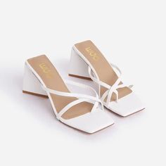 Elegant Shoes Heels, Ego Shoes, Block Heel Mule, Platform Wedge Heels, Metallic Heels, Platform Block Heels, Square Toe Heels, Clear Heels, Braided Strap