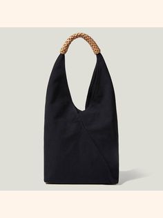 BagForLove - Women's Canvas Hobo Bucket Tote Bags Cotton Large Capacity Hobo Shoulder Bag, Large Capacity Cotton Hobo Shoulder Bag, Black Canvas Bucket Bag For Daily Use, Casual Hobo Shoulder Bag With Canvas Lining, Summer Canvas Hobo Bag For Everyday Use, Black Canvas Bags For Summer, Casual Hobo Tote Bag With Canvas Lining, Black Canvas Summer Bags, Summer Black Canvas Bags