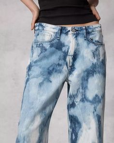 Logan Wide-Leg - Water Color - Indigo Water Color | rag & bone Mid-rise Medium Wash Bleached Jeans, Mid-rise Bleached Medium Wash Jeans, High Rise Bleached Denim Blue Jeans, High Rise Bleached Blue Jeans, Acid Wash Bleached Straight Leg Bottoms, Bleached Straight Leg Denim Blue Jeans, Relaxed Fit Bleached Medium Wash Bottoms, Relaxed Fit Light Wash Bleached Jeans, Relaxed Fit Bleached Light Wash Jeans