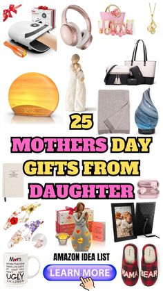 25 mothers day gifts from daughter