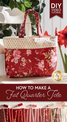 Quilting Bags Patterns, Fabric Totes To Sew, Quilted Grocery Bag Pattern, Making Bags Free Pattern, Diy Quilted Bags And Totes, Sewing Patterns For Bags Free, Quilted Shopping Bag Patterns, Homemade Bags And Totes, Sew A Tote Bag Easy