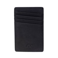 Show off those bennies with our signature money clip wallet. Bullstrap Money Clips are created with your journey in mind. Optimized for endurance and accelerated usability to propel you forward. Embossed with our signature emblem and embedded with RFID shielding technology. Six Card Slots One-Slip Center Cash Pocket Magnetic Clip (Carry up to 10 folded bills) RFID Blocking (tested at 132Mhz) L: 3 inches. H: 4 inches W: 3 inches Casual Rfid Blocking Card Holder For Business, Casual Black Card Holder With Rfid Blocking, Everyday Black Rectangular Tech Accessories, Rectangular Black Tech Accessories, Durable Black Wallet, Black Badge Holder With Card Slots For Everyday Use, Black Badge Holders With Card Slots For Everyday Use, Black Travel Wallets With Snap Closure, Black Bifold Wallet With Snap Closure