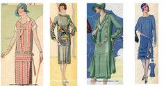 1920s Ladies Flapper Fashion Dresses Examples 1920s Formal Dresses, Twenties Style, 1920 Dress, 1920s Outfits, 20s Fashion, Flapper Style, 1920s Dress, 1920s Fashion