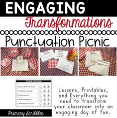 engaging transportation punctuation printables for the classroom