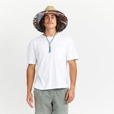 Our UPF 50+ Signature Lifeguard hat is the ultimate accessory for sun protection. Featuring a tall cattleman crown, wide brim and printed under brim liner, this lightweight hat ensures maximum coverage and style. Choose from a variety of prints to elevate your outdoor lifestyle while keeping safe from harmful UV rays. FINAL SALE – Item not eligible for return or exchange Lifeguard Hat, Hat Box, Fish Print, Elastic Headbands, Look In The Mirror, Beach Pool, Outdoor Lifestyle, Wide Brimmed, Uv Rays