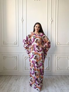 Bohemian #maxidress dress, plus size colorful long sleeve dress, #islamic clothing, ready #hijab, #jilabia, #abaya, Muslim summer dress, #maternitydresses Modest Maxi Length Kaftan For Spring, Modest Maxi-length Kaftan For Spring, Oversized Maxi Length Abaya For Spring, Multicolor Long Sleeve Abaya For Eid, Bohemian Pink Maxi-length Abaya, Pink Bohemian Maxi Abaya, Pink Bohemian Maxi Length Abaya, Printed Oversized Maxi Dress, Oversized Printed Maxi Dress