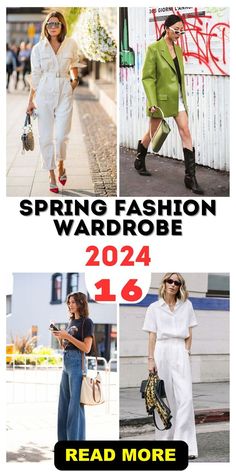 "Fashionably Forward: Spring Trends for Women" Spring Clothing Trends 2024, Spring Outfit Ideas 2024, Spring Summer Fashion 2024, Spring Looks 2024, Fashion Spring 2024, 2024 Spring Outfits, Spring 2024 Outfits, Spring Capsule Wardrobe 2024, Spring Fashion Outfits Casual