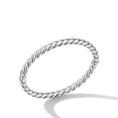 5mm Stax Cable Brac Sil David Yurman Bracelet, Cable Bracelets, David Yurman Jewelry, Ring Pendant Necklace, Jewelry Repair, Custom Jewelry Design, Sterling Silver Bracelet, David Yurman, Jewelry Pouch