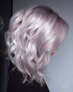 Silver Purple Hair, Platinum Hair Color, Color Highlights, Platinum Hair, Winter Hair Color, Hair Color Highlights, Platinum Blonde Hair