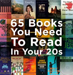 there are many books to read in your 20s