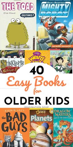 the top ten easy books for older kids