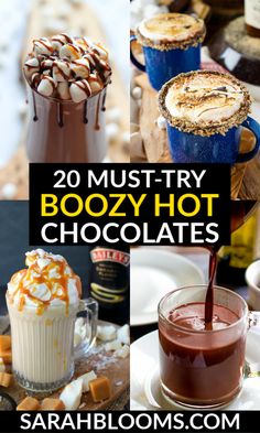 20 must try boozy hot chocolates that are delicious and easy to make at home